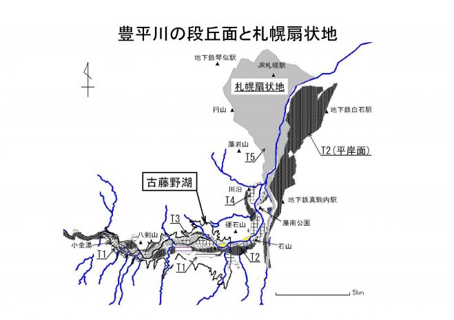 地質観察会「豊平川沿いの最終氷期の地形発達史を考える」